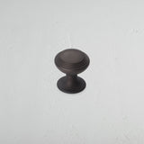 This stylish bronze cabinet knob is made from solid brass with a rich, chocolatey finish that will acquire a warm, characterful patina with age. Barlow is a crowd-pleasing furniture handle that works well on all cabinetry.