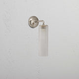 Claremont Small Wall Light Fluted Glass