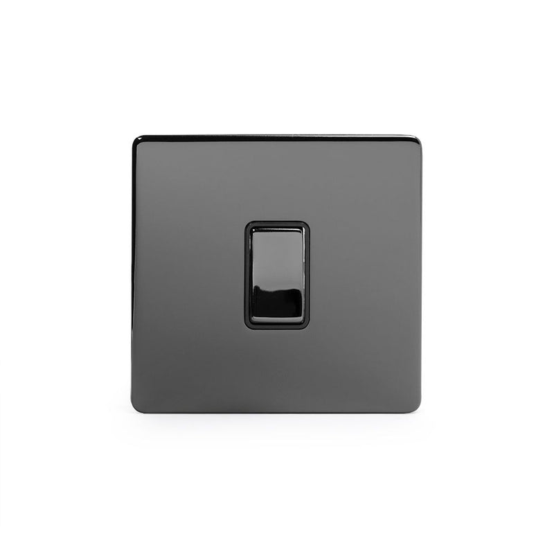 1G Intermediate 10A Switch w/ Black Insert