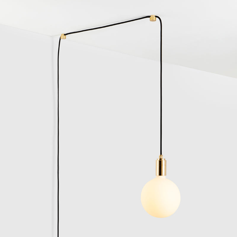 Brass Plug-in Pendant