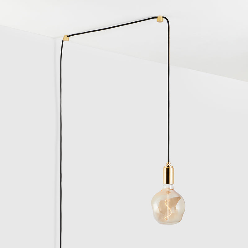 Brass Plug-in Pendant