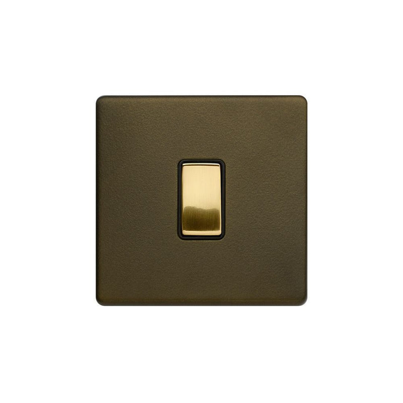 1G Switch 10A w/ Black Insert
