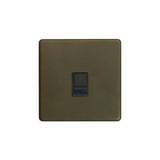 1G Data Socket RJ45 Cat5 w/ Black Insert