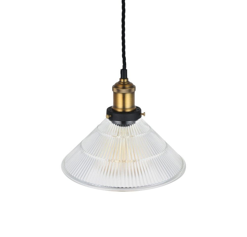 Romilly Tapered Etched Pendant