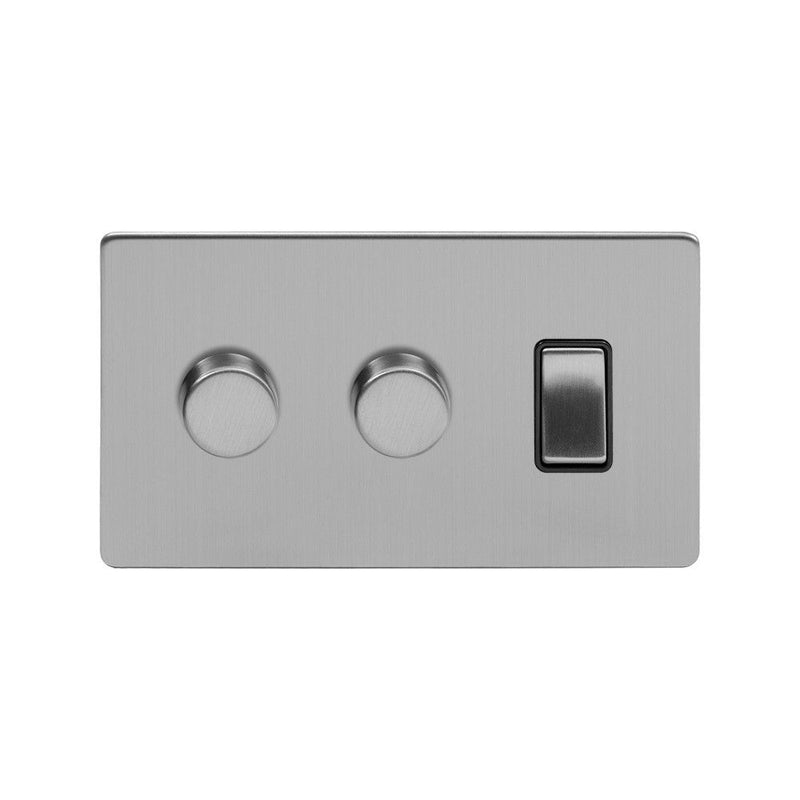 3G Light Switch w/ 2 Dimmers