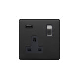 1G USB Socket w/ Black Insert